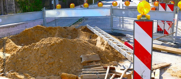 Obraz Baustelle