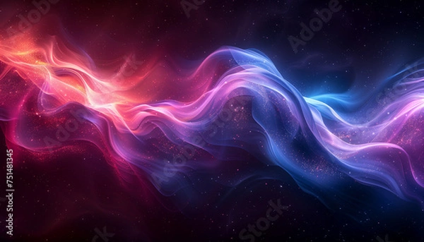 Obraz Fluidity in Motion Abstract Background