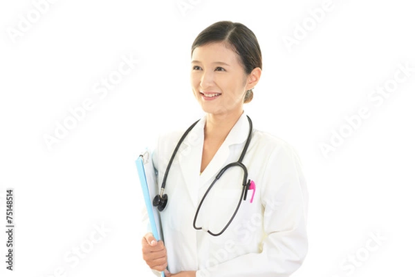 Fototapeta 笑顔の女医