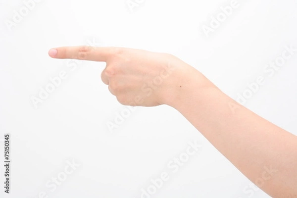 Obraz 손 클로즈업