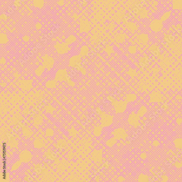 Fototapeta Abstract halftone grunge texture background image.
