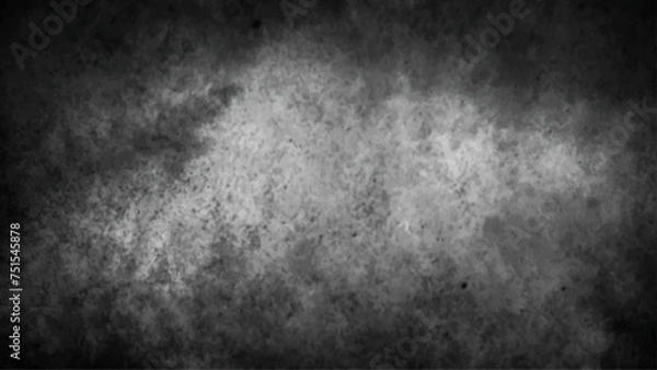 Fototapeta White powder explosion on black background. Abstract dust texture.