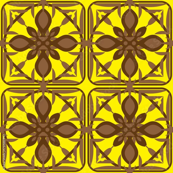 Fototapeta pattern with ornament