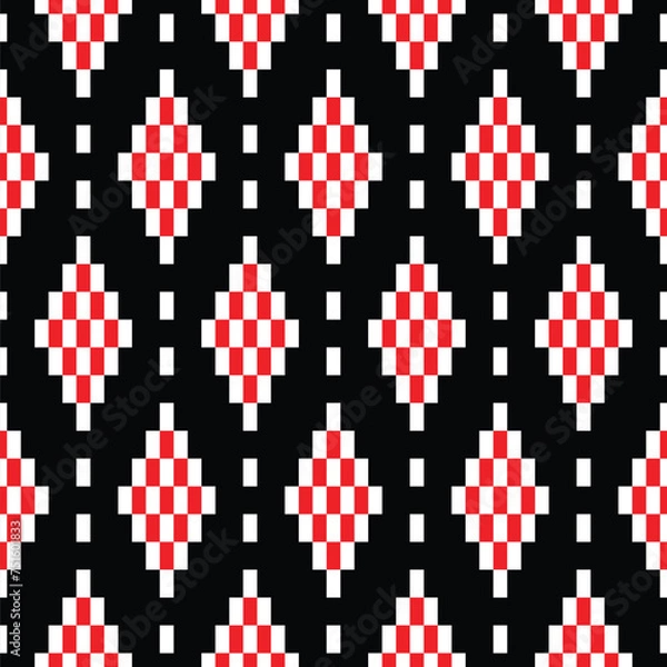 Obraz Ethnic seamless illustration pattern design