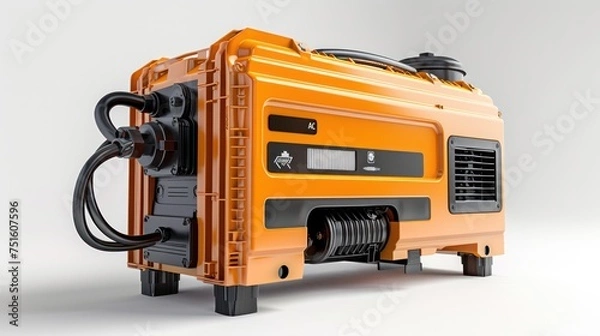 Obraz Portable AC generator backup power.