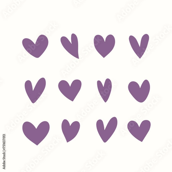 Obraz hand drawn heart