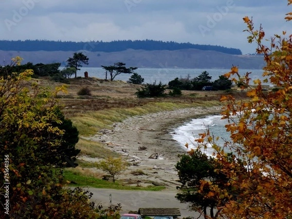 Obraz view from coast fort