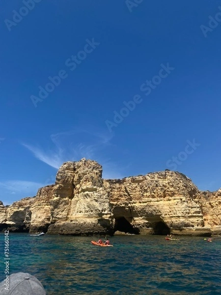 Obraz Cliffs from boat 