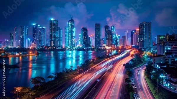 Fototapeta IoT and smart cities