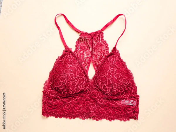 Fototapeta red bra