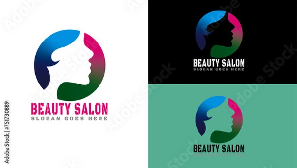 Obraz Beauty Salon Logo