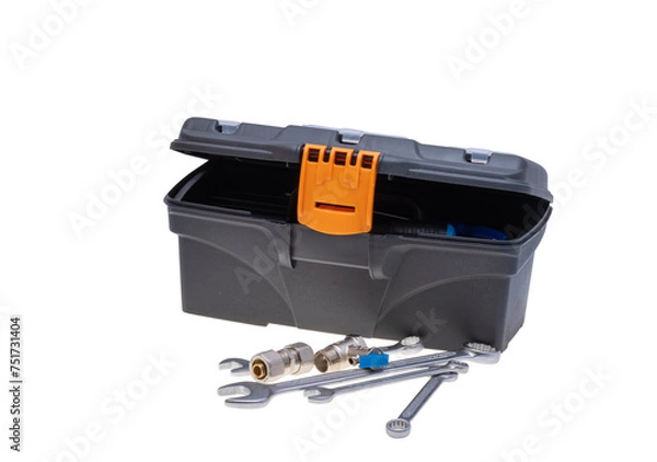 Obraz tool box isolated