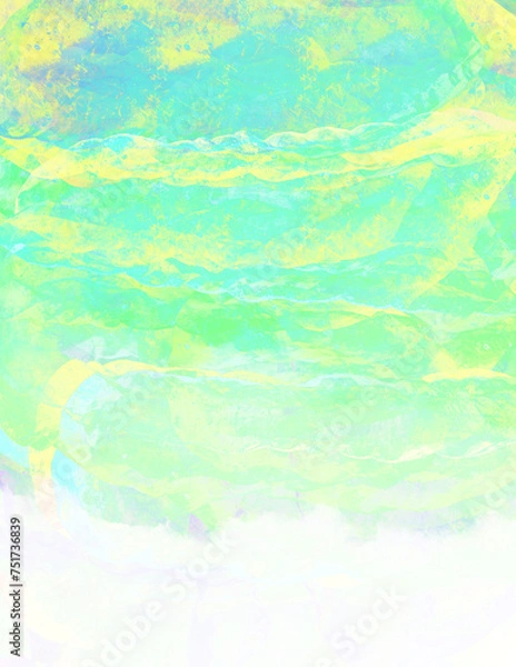 Fototapeta abstract watercolor hand drawn background