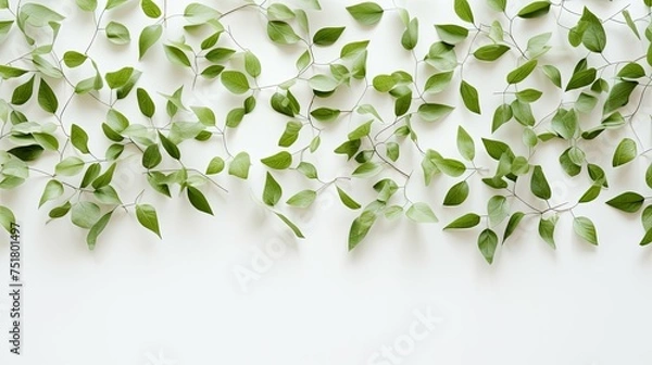 Fototapeta texture wall leaves background