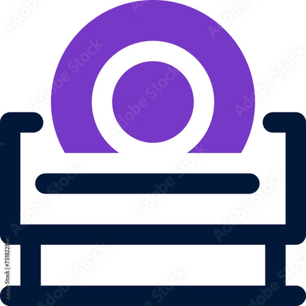 Fototapeta charity icon. vector dual tone icon for your website, mobile, presentation, and logo design.