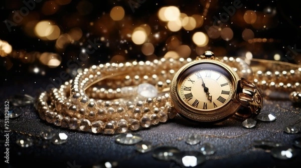 Fototapeta designer vip jewelry background