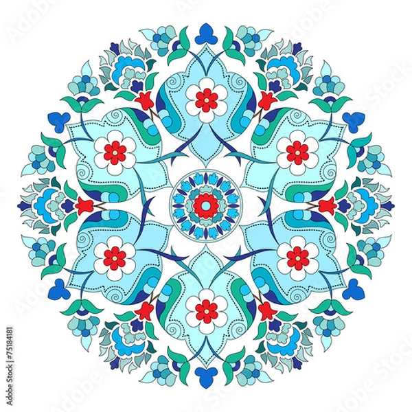 Obraz artistic ottoman pattern series twelve