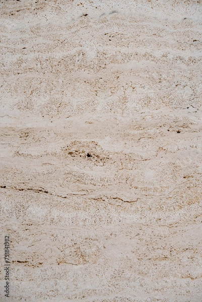 Fototapeta Textured surface with patterns resembling natural materials like wood. Rough surface with visible grains and horizontal lines. Concept of material and planch