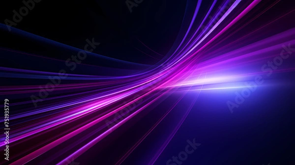 Fototapeta Neon speed abstract background, digital abstract background