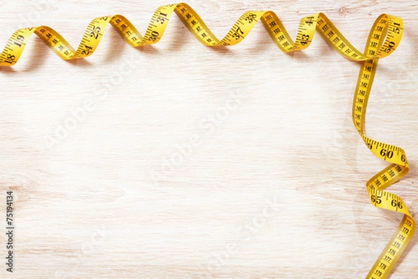 Obraz Measure tape as border