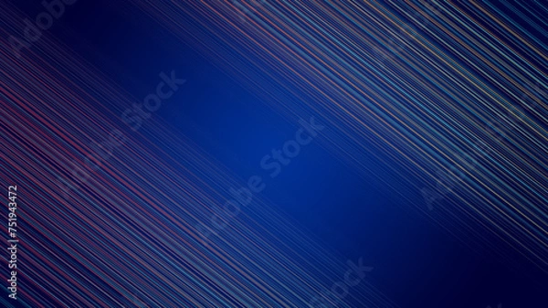 Fototapeta Abstract colorful brushed lines texture creative poster background