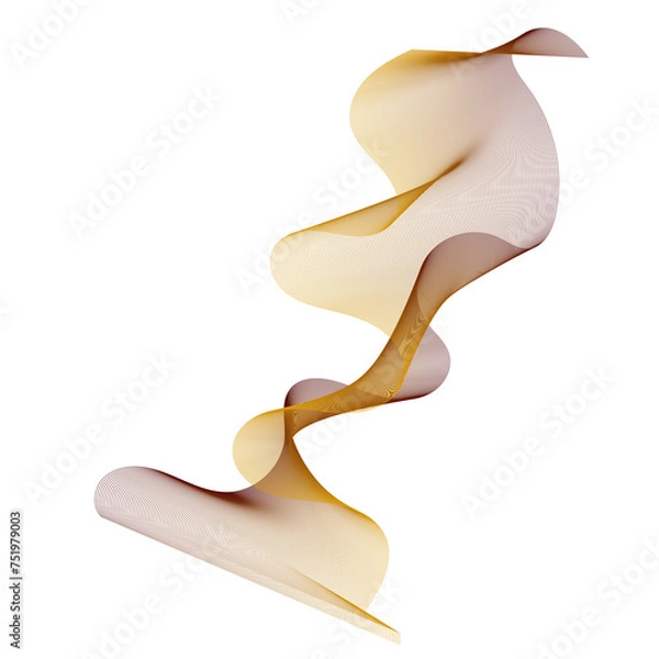 Obraz Wave Gradient Line