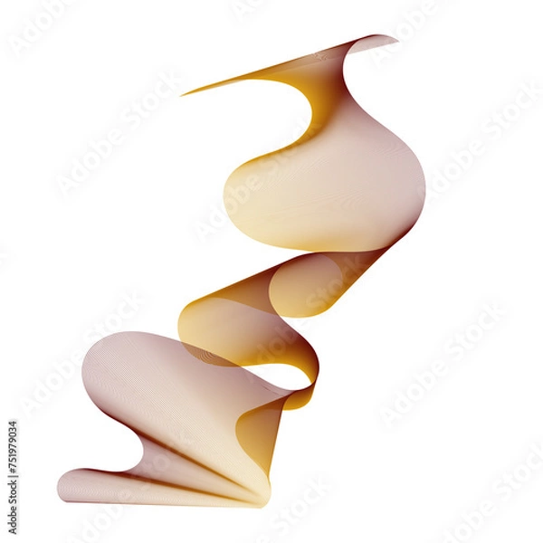 Obraz Wave Gradient Line