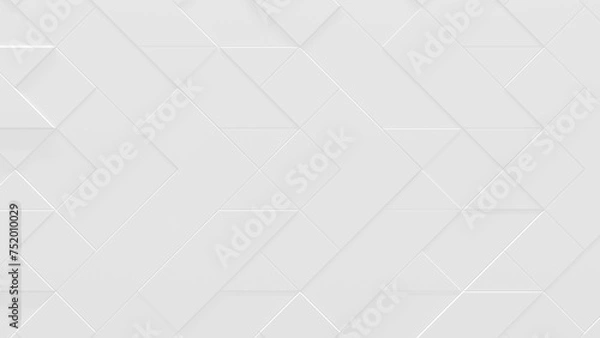 Fototapeta White Business Style Background (3D Illustration)