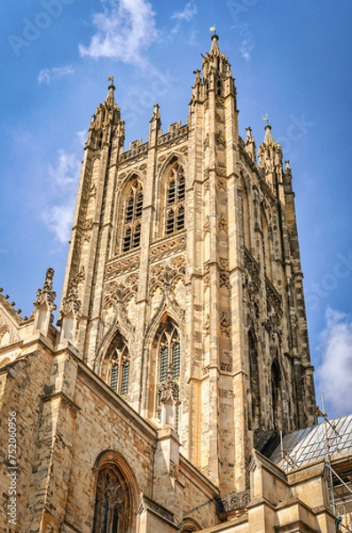 Fototapeta Bell Harry Tower at Canterbury Cathedral