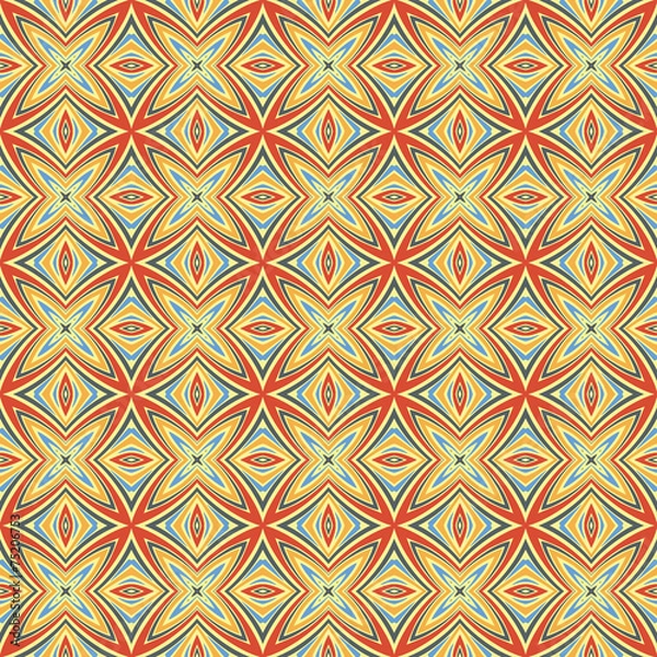 Fototapeta Vector seamless vintage pattern
