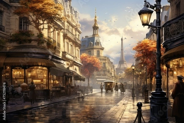 Obraz Historical Delights: Victorian Streets