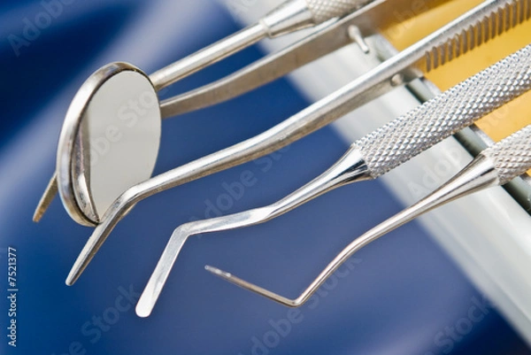 Fototapeta dental instruments