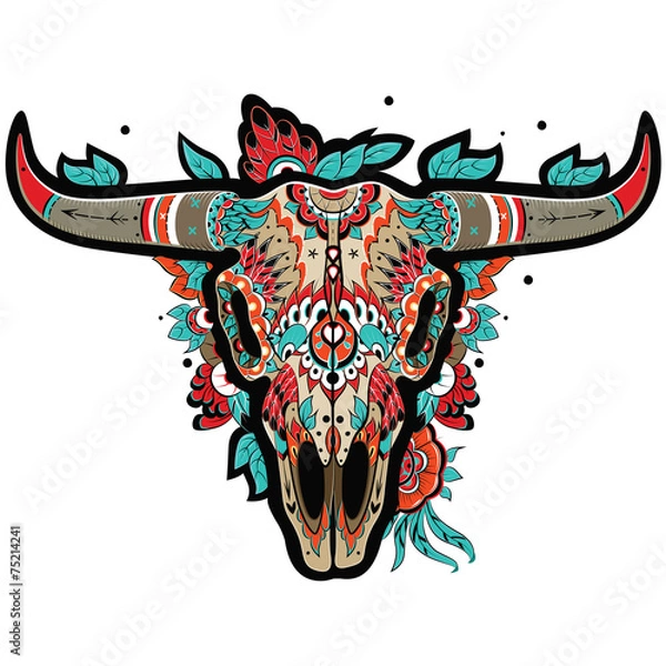 Obraz Buffalo Skull