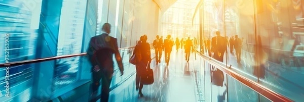 Obraz ビジネスの抽象的なイメージ