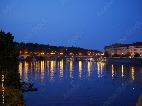 Fototapeta Moldau by night