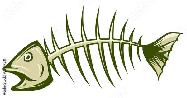 Obraz Fishbone
