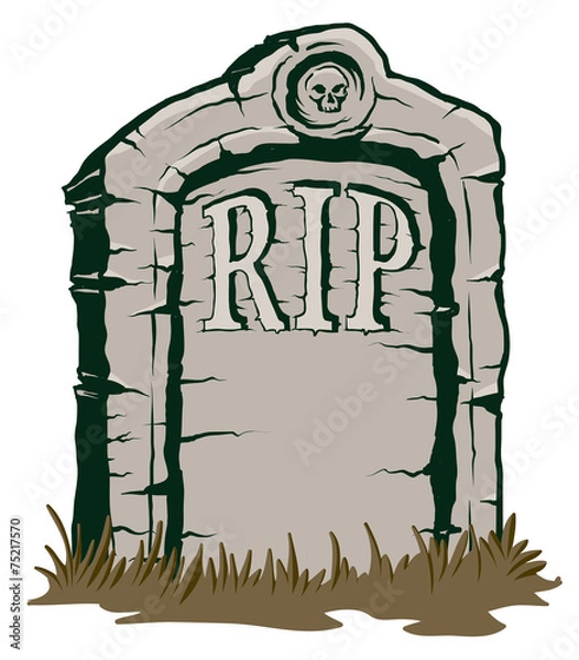 Fototapeta Tombstone