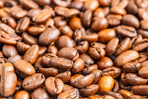 Obraz Ziarna kawy - tło 