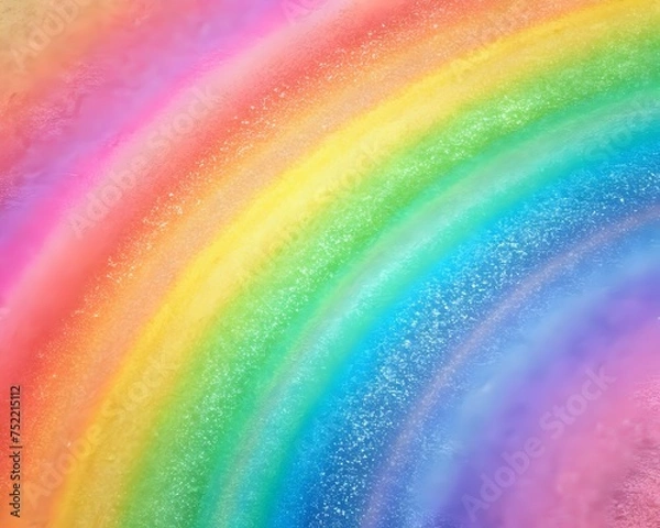 Obraz Vibrant Rainbow Gradient with Sparkling Texture