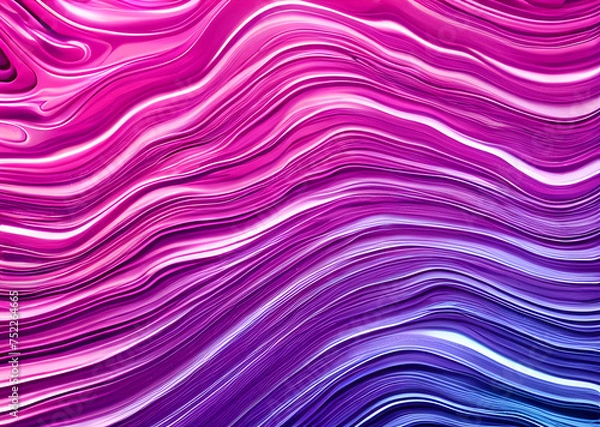 Fototapeta Colorful flowing spiral liquid waves background wallpaper,mixed gradient color abstract high definition and high definition,Generative AI