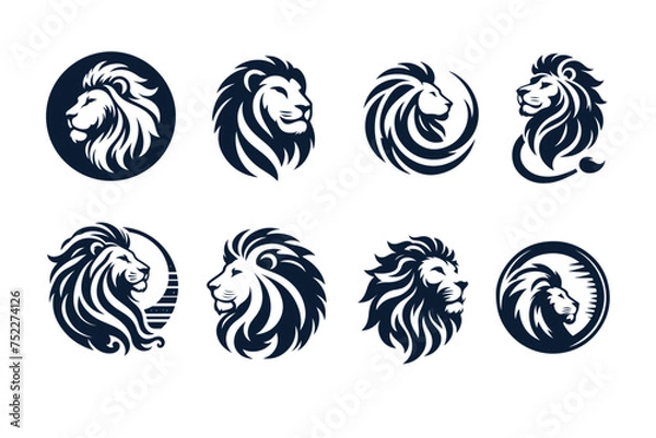 Obraz Lion head logo 