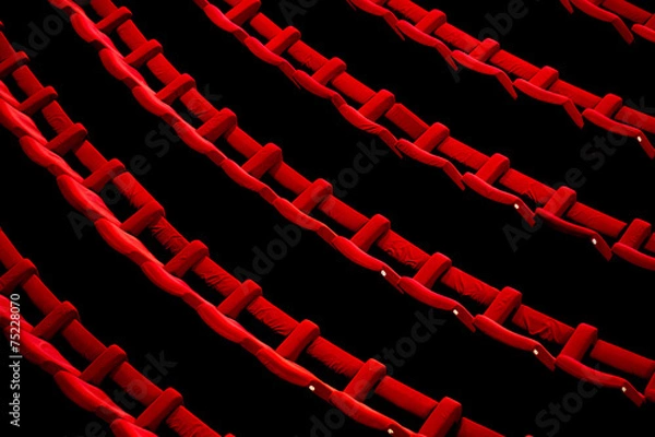 Obraz Empty Theater Chairs