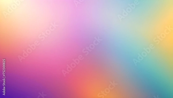 Fototapeta Abstract colorful light gradient background