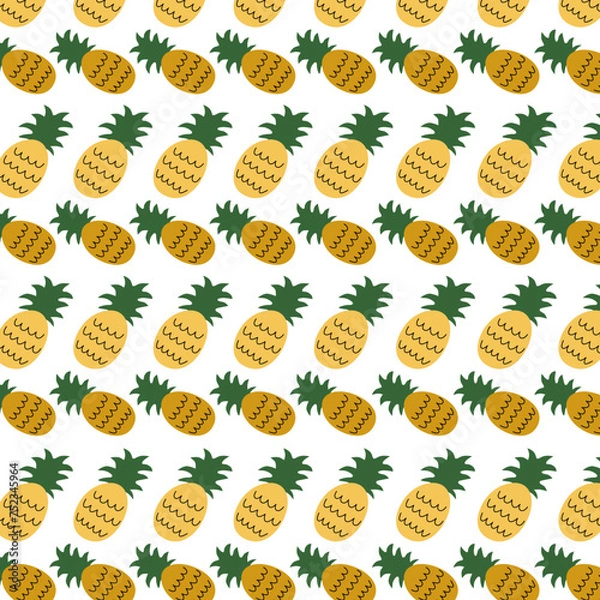 Obraz SUMMER FRUIT DESIGN PATTERN TEXTURE BACKGROUND VECTOR