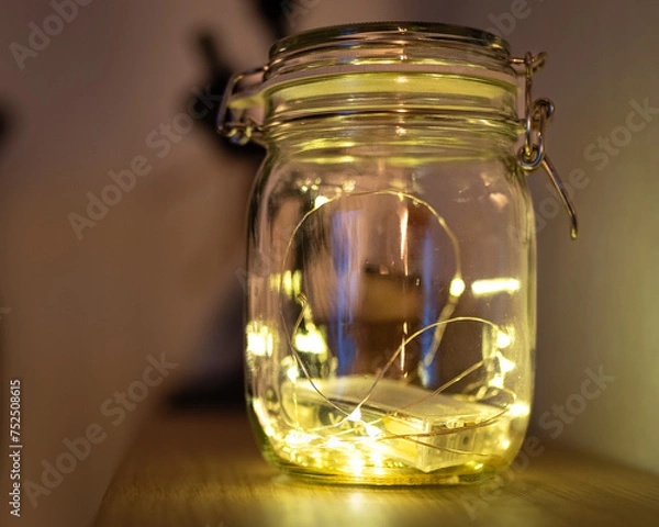 Obraz Beleuchtetes Glas 