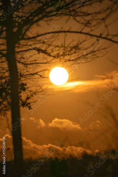 Obraz Sonnenuntergang wunderschön 