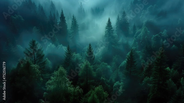 Fototapeta Forest, woods, background