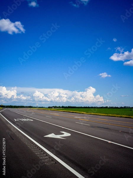 Obraz driving on the road