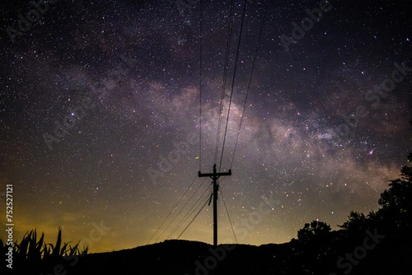 Obraz starry night sky