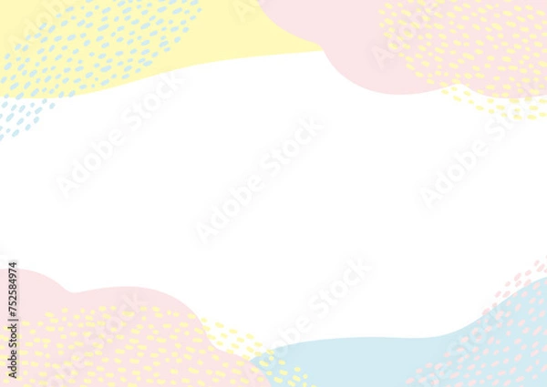 Fototapeta イメージフレーム春